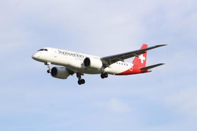 Photo of aircraft HB-AZG operated by Helvetic Airways