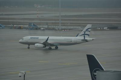Image of aircraft registration SX-DNE - A A320-232(WL) operated by Aegean Airlines