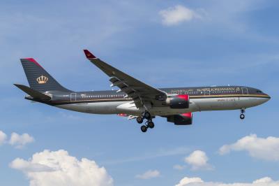 Image of aircraft registration JY-AIF - A A330-223 operated by Royal Jordanian