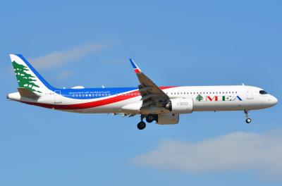 Photo of aircraft T7-ME4 operated by MEA - Middle East Airlines