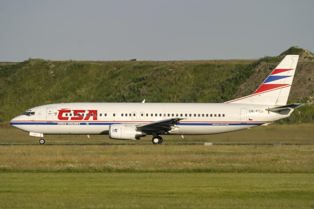 Photo of aircraft OK-FGS operated by CSA Czech Airlines