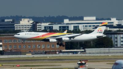 Image of aircraft registration OO-ABA - A A340-313 operated by Air Belgium