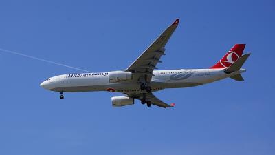 Photo of aircraft TC-JNN operated by Turkish Airlines