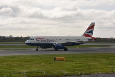 Image of aircraft registration G-EUOF - A A319-131 operated by British Airways