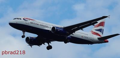 Image of aircraft registration G-EUYB - A A320-232 operated by British Airways