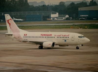 Photo of aircraft TS-IOI operated by Tunisair