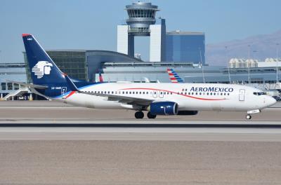Image of aircraft registration XA-AMO - A 737-852(WL) operated by Aeromexico
