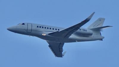 Image of aircraft registration M-TBUC - A Dassault Falcon-2000LX operated by Blackthorn Aviation Ltd