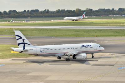 Photo of aircraft SX-DVH operated by Aegean Airlines