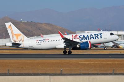 Photo of aircraft CC-AWV operated by JetSMART