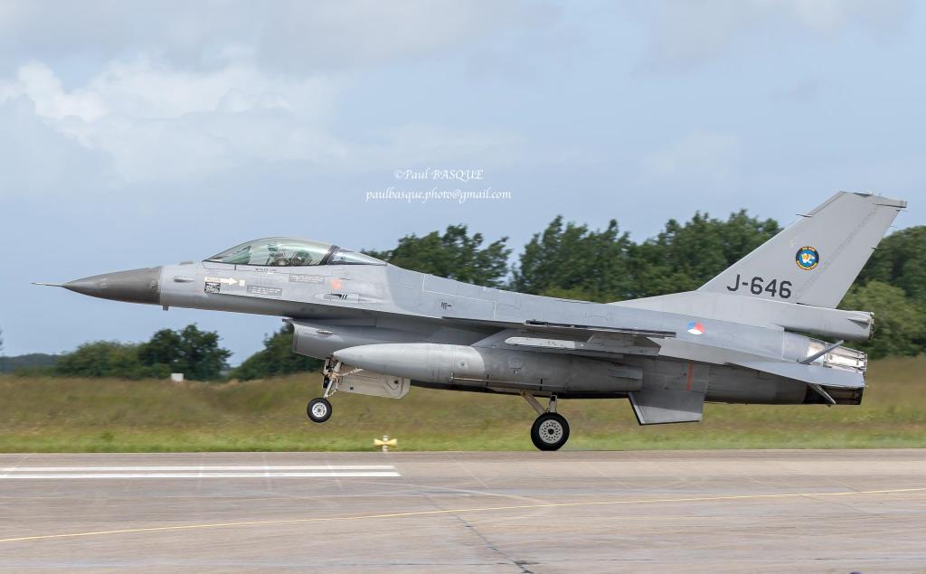 Photo of aircraft J-646 operated by Royal Netherlands Air Force - Koninklijke Luchtmacht