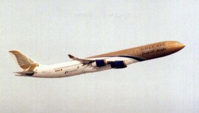 Photo of aircraft A4O-LH operated by Gulf Air