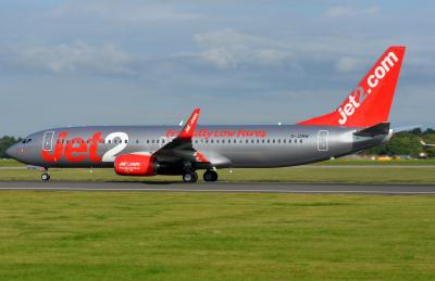 Image of aircraft registration G-JZHW - A 737-800(WL) operated by Jet2