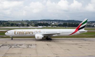 Image of aircraft registration A6-ECM - A 777-36N(ER) operated by Emirates