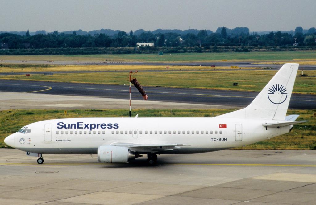 Photo of aircraft TC-SUN operated by SunExpress