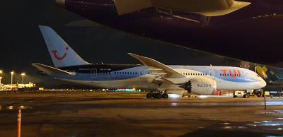 Image of aircraft registration G-TUIF - A 787-8 Dreamliner operated by TUI Airways