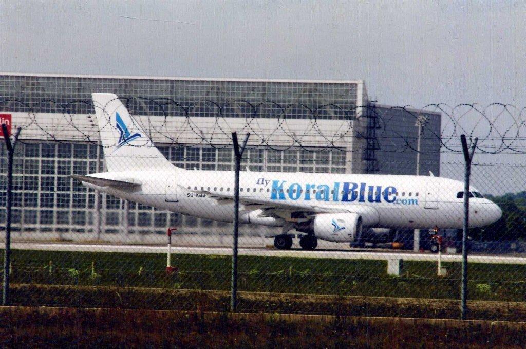 Photo of aircraft SU-KBB operated by Koral Blue Airlines