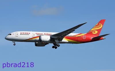 Photo of aircraft B-2730 operated by Hainan Airlines