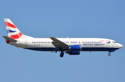 Photo of aircraft ZS-OAR operated by Comair(ZS)