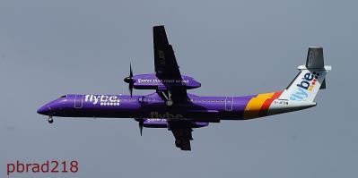 Image of aircraft registration G-JEDW - A DHC-8-402Q operated by Flybe