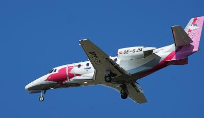 Photo of aircraft OE-GJM operated by Pink Sparrow GmbH