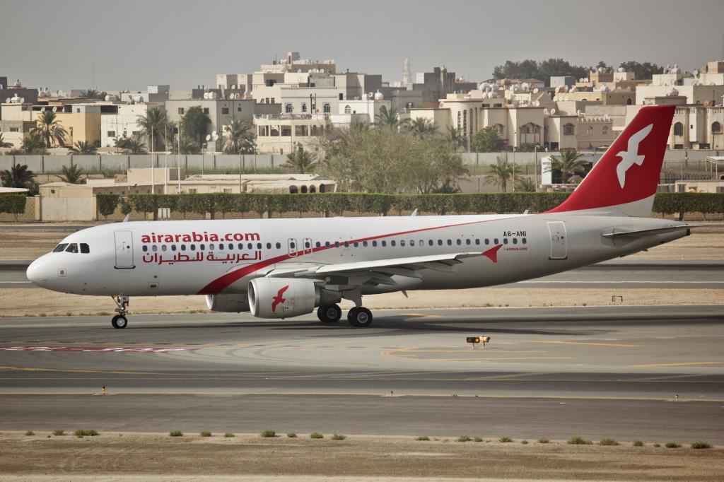 Photo of aircraft A6-ANI operated by Air Arabia