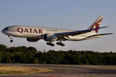 Photo of aircraft A7-BFV operated by Qatar Airways Cargo