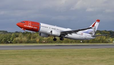 Photo of aircraft LN-NGK operated by Norwegian Air Shuttle