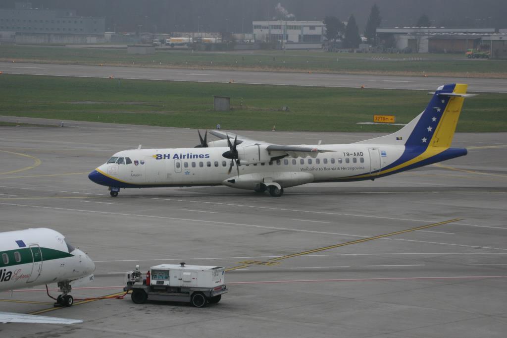 Photo of aircraft T9-AAD operated by Air Bosna - B & H Airlines