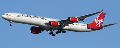 Image of aircraft registration G-VWIN - A A340-642 operated by Virgin Atlantic Airways
