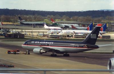 Image of aircraft registration N646US - A 767-201(ER) operated by US Airways