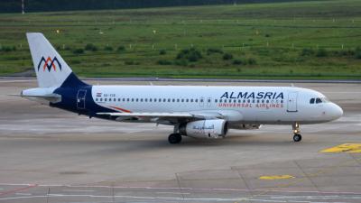Image of aircraft registration SU-TCE - A A320-232 operated by Almasria Universal Airlines