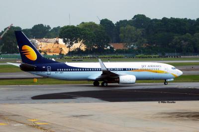 Photo of aircraft VT-JGT operated by Jet Airways