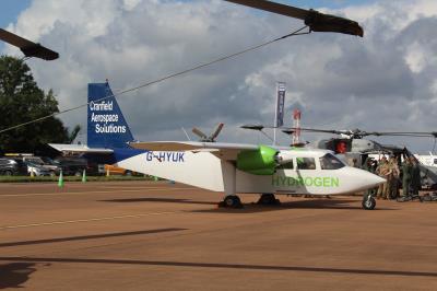 Photo of aircraft G-HYUK operated by Cranfield Aerospace Solutions Ltd
