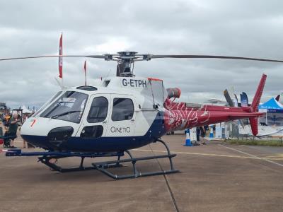 Photo of aircraft G-ETPH operated by QinetiQ