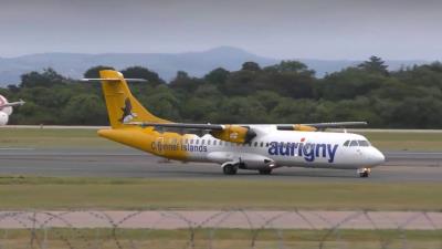 Image of aircraft registration G-COBO - A ATR 72-500 (72-212A) operated by Aurigny Air Services