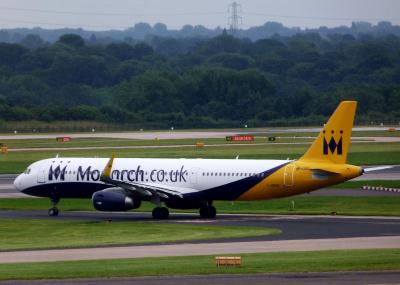 Photo of aircraft G-ZBAE operated by Monarch Airlines