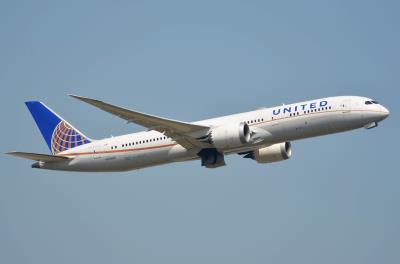 Image of aircraft registration N27965 - A 787-9 Dreamliner operated by United Airlines