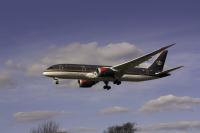 Image of aircraft registration JY-BAE - A 787-8 Dreamliner operated by Royal Jordanian