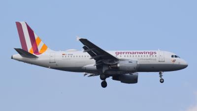 Image of aircraft registration D-AKNS - A A319-112 operated by Germanwings