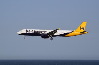 Image of aircraft registration G-ZBAJ - A A321-231 operated by Monarch Airlines