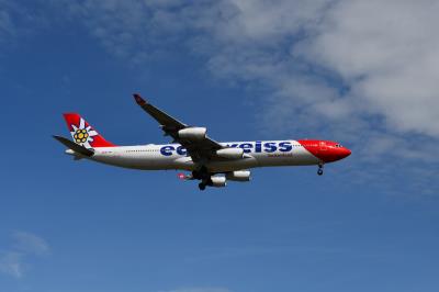 Photo of aircraft HB-JMC operated by Edelweiss Air