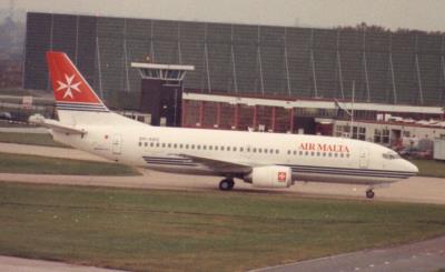 Image of aircraft registration 9H-ABS - A 737-3Y5 operated by Air Malta