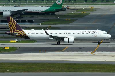 Photo of aircraft VT-TVD operated by Vistara