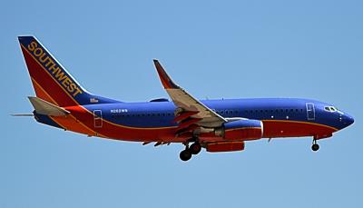 Photo of aircraft N262WN operated by Southwest Airlines