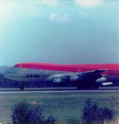 Photo of aircraft C-FCRE operated by CP Air