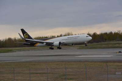 Image of aircraft registration N324UP - A 767-34AF(ER)(WL) operated by United Parcel Service (UPS)