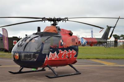 Photo of aircraft 87+28 operated by German Army (Heeresflieger)