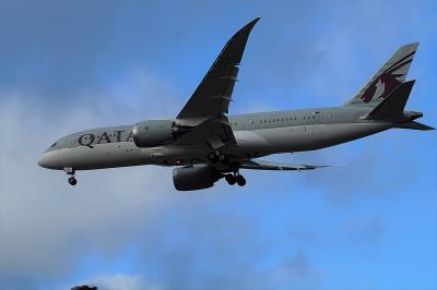 Image of aircraft registration A7-BCQ - A 787-8 Dreamliner operated by Qatar Airways