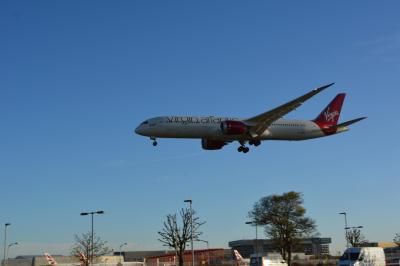 Image of aircraft registration G-VZIG - A 787-9 Dreamliner  operated by Virgin Atlantic Airways